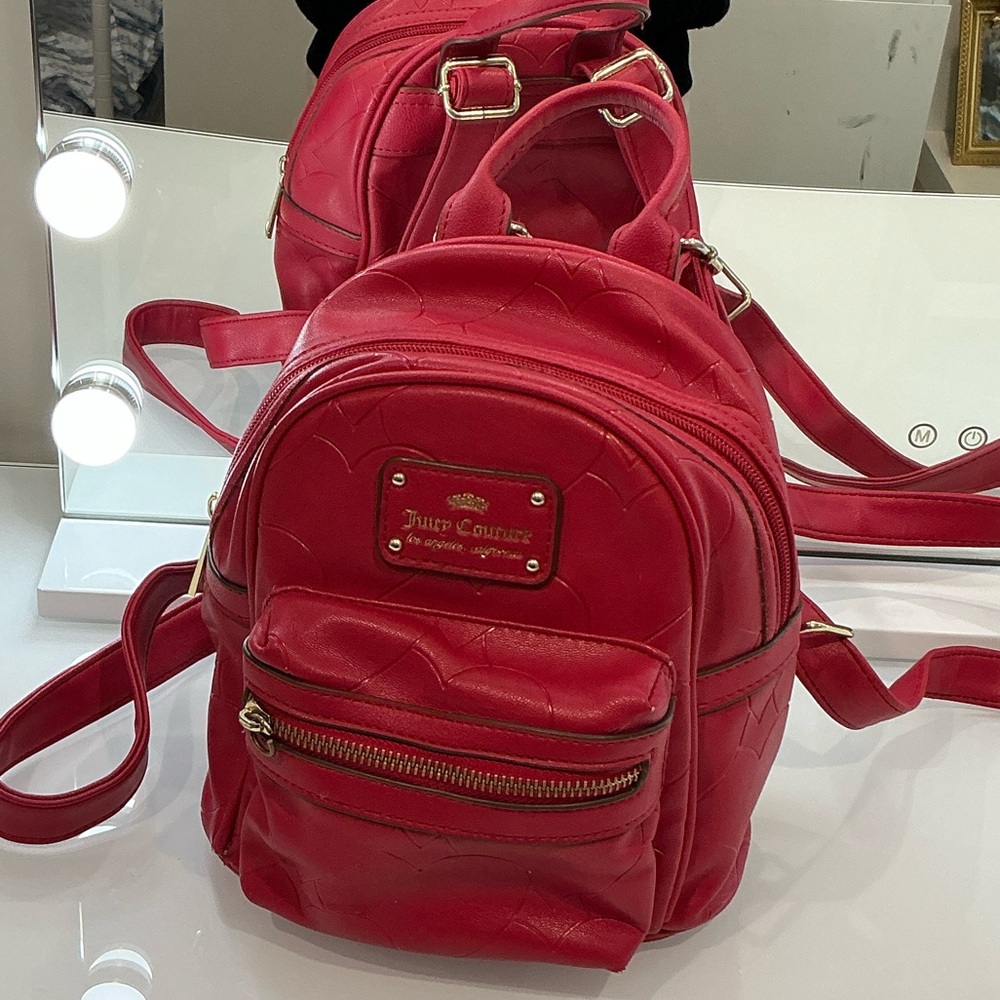 Juicy Couture Bold Red Backpack